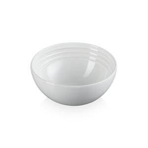 Le Creuset White Stoneware Small Serving Bowl